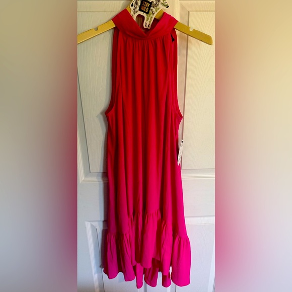 SCOOP Halter Tier Hi-Lo Dress Size M - Picture 1 of 6